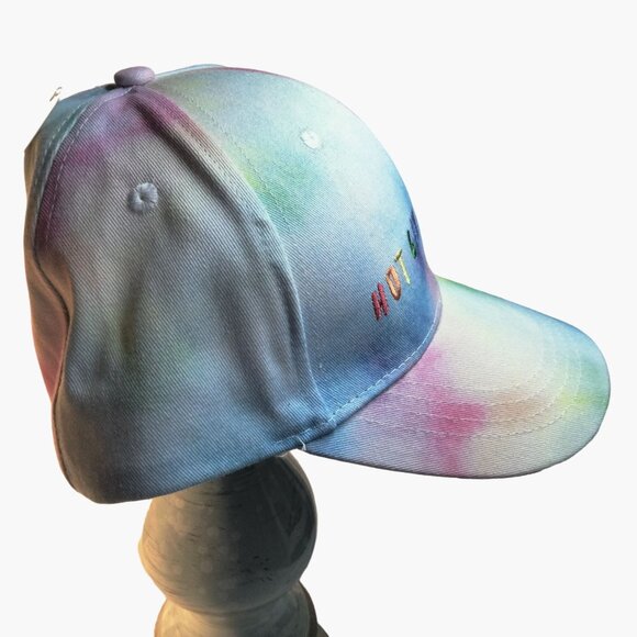 Hot Gay Summer Tie Dye Baseball Cap Pride Apparel Rainbow LGBTQ - Picture 4 of 11